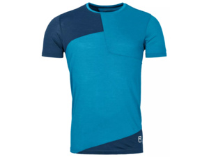 Tričko ORTOVOX 120 Tec T-Shirt Men's Mountain Blue