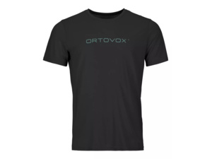 Tričko ORTOVOX 150 Cool Brand T-shirt Men's Black Raven