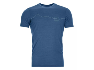 Tričko ORTOVOX 150 Cool Mountain T-shirt Men's Mountain Blue