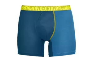 Spodní prádlo ORTOVOX 150 Essential Boxer Briefs Men's Petrol Blue