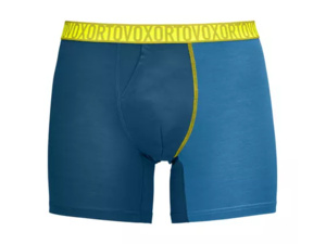 Spodní prádlo ORTOVOX 150 Essential Boxer Briefs Men's Petrol Blue