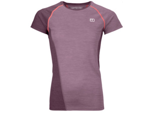 Dámské Tričko ORTOVOX 120 Cool Tec Fast Upward T-shirt Women's Wild Berry