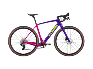 LOOK 765 Gravel RS Purple Pink Satin Apex Etap 1X12 Fulcrum Rapid Red 500