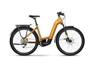 HAIBIKE Trekking 8 Low Metal Lava/Yellow - Gloss Glossy