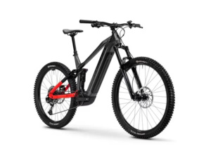 HAIBIKE AllMtn 4 Silver/Red/Black Glossy