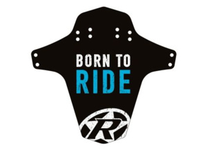 Přední blatník Reverse MudGuard Born to ride - Black/Light Blue