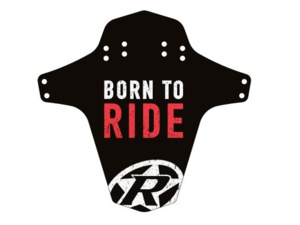 Přední blatník Reverse MudGuard Born to ride - Black/Red