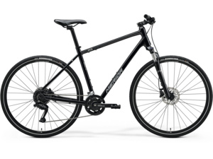 MERIDA Crossway 100 Glossy Black (Silver)