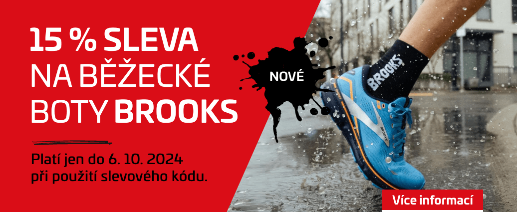 Běžecké boty Brooks s extra slevou 15 %