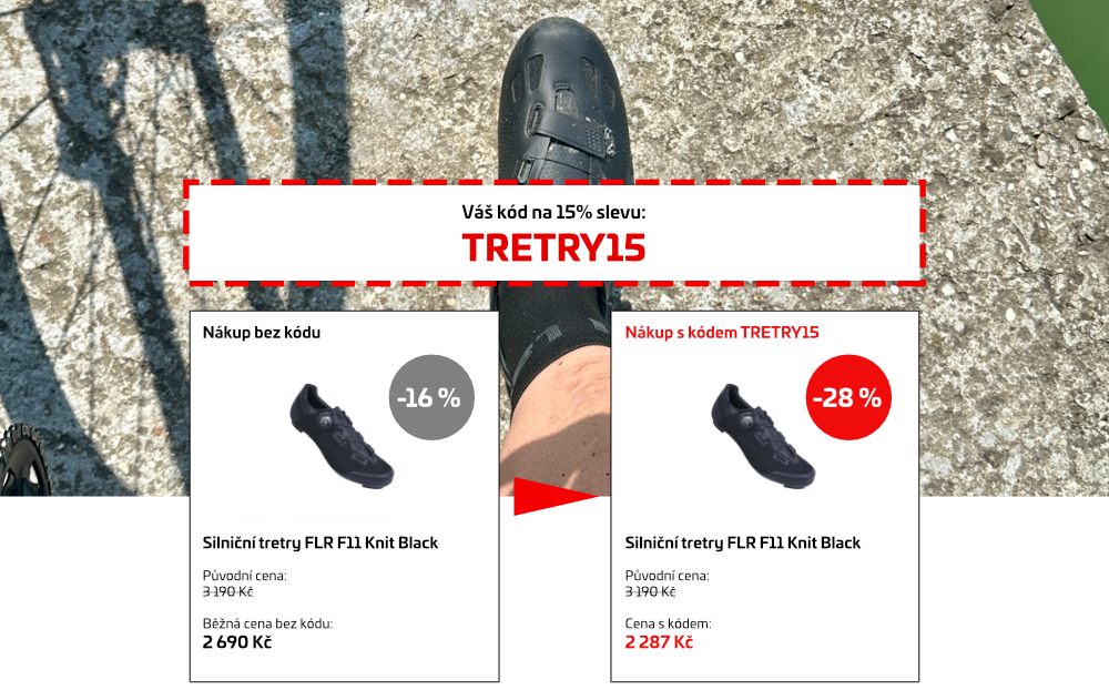 Tretry -15 %